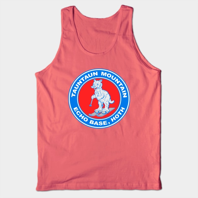 TAUNTAUN MOUNTAIN RESORT Tank Top by SKIDVOODOO